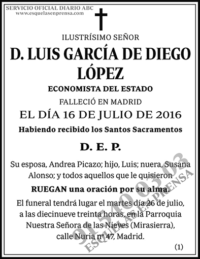 Luis García de Diego López